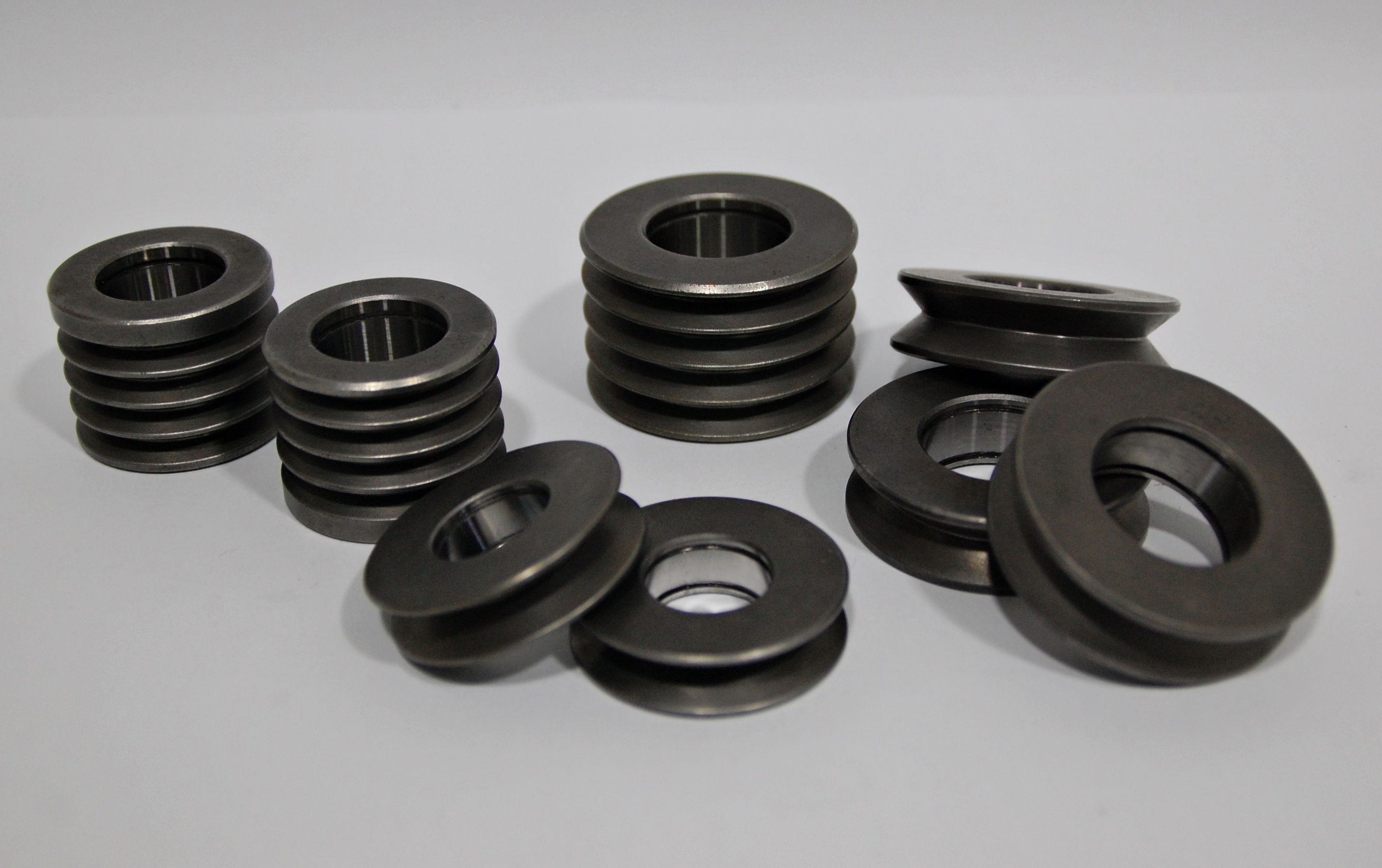 poleas templadas y rectificadas