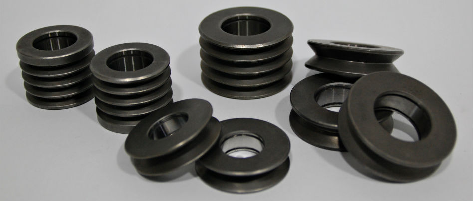 Poleas templadas y rectificadas